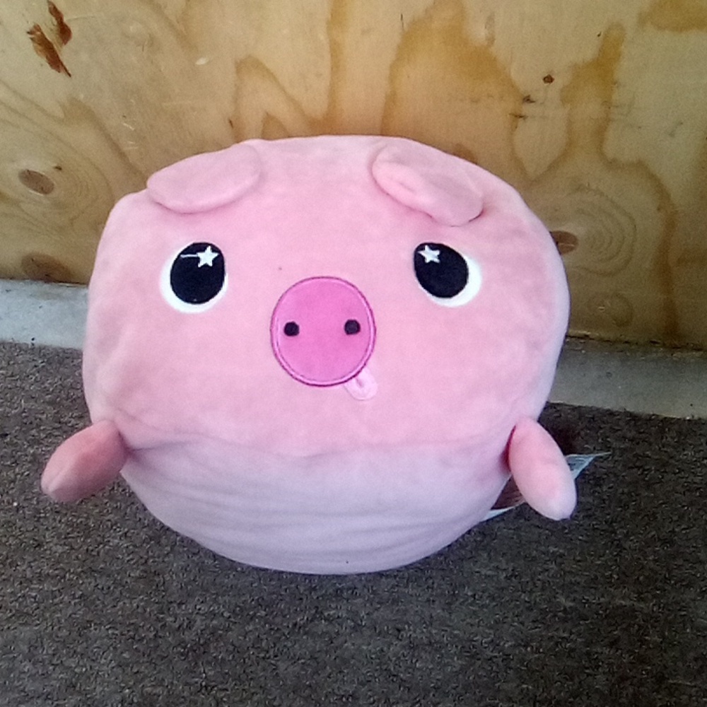 Pink Stuffed Pig Toy - Picture 5 of 7